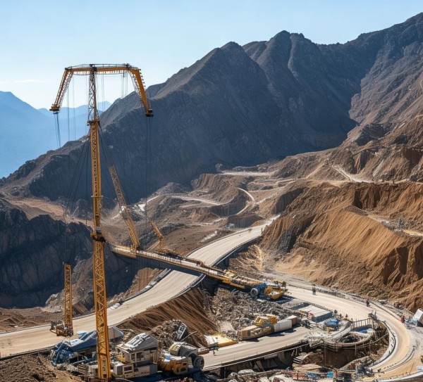 山体开挖道路工程概况